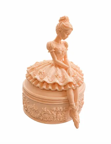 Caja o estuche: Ballerina Jewelry Box – Elegant Decorative Box — vista de referencia 3