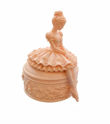 Caja o estuche: Ballerina Jewelry Box – Elegant Decorative Box — vista de referencia 4