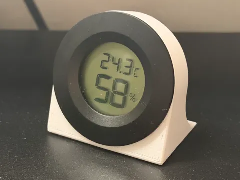 Accesorio para impresora 3D: Bambu Lab Hygrometer passgenauer Tischständer — referencia de MakerWorld
