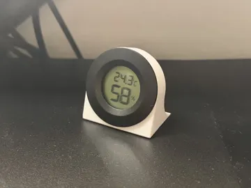 Accesorio para impresora 3D: Bambu Lab Hygrometer passgenauer Tischständer — vista de referencia 3