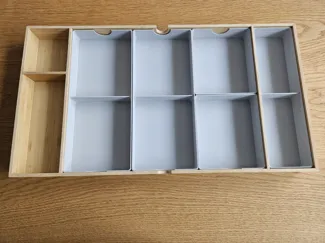 Organizer Inserts for IKEA ELLOVEN Monitor Stand