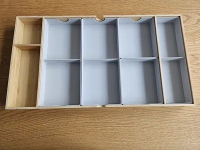 Organizer Inserts for IKEA ELLOVEN Monitor Stand