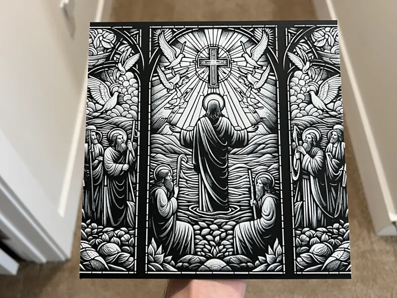 Stained Glass Themed Hueforge