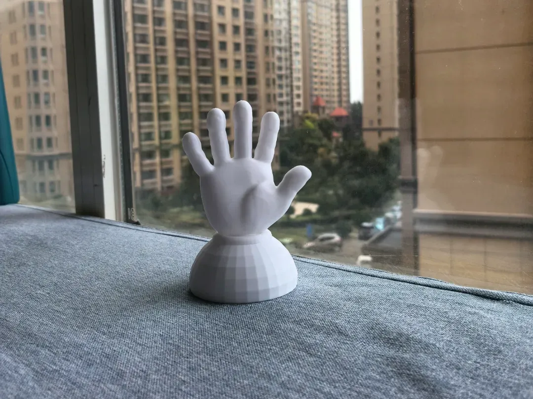 Sculpture de main à poser