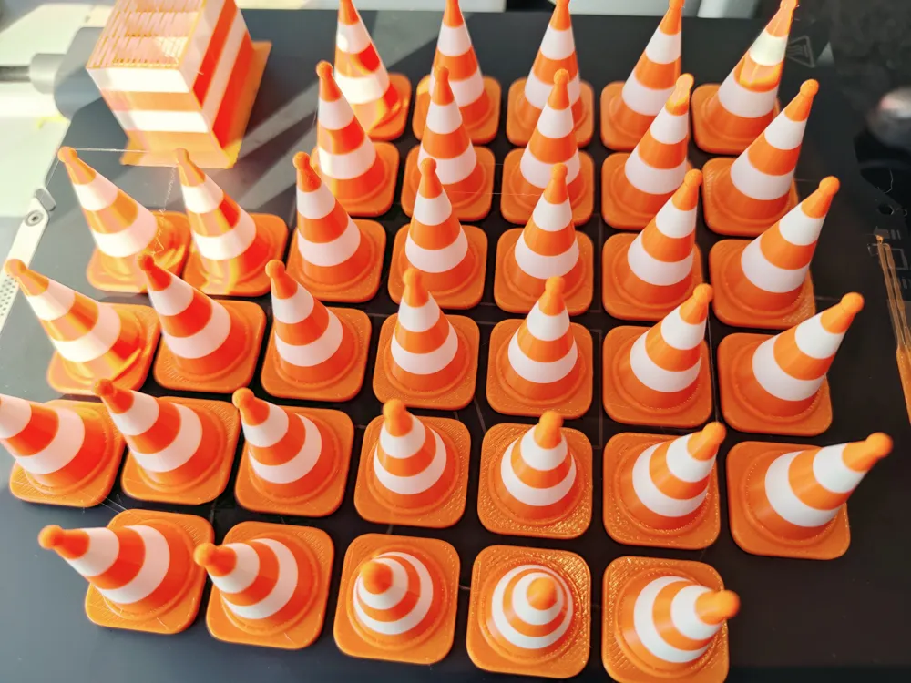 3 Sizes Traffic Cones for RC Model Cars Drifting by Dr. J. Ma MakerWorld