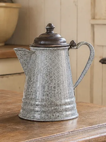 Figura decorativa: Miniature Graniteware Coffee Pot — vista de referencia 2