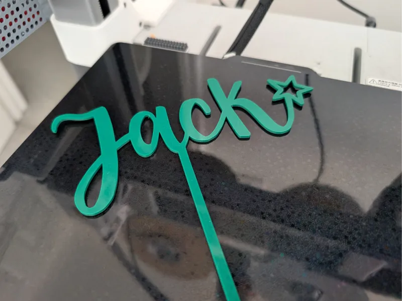 Jack Cake Topper