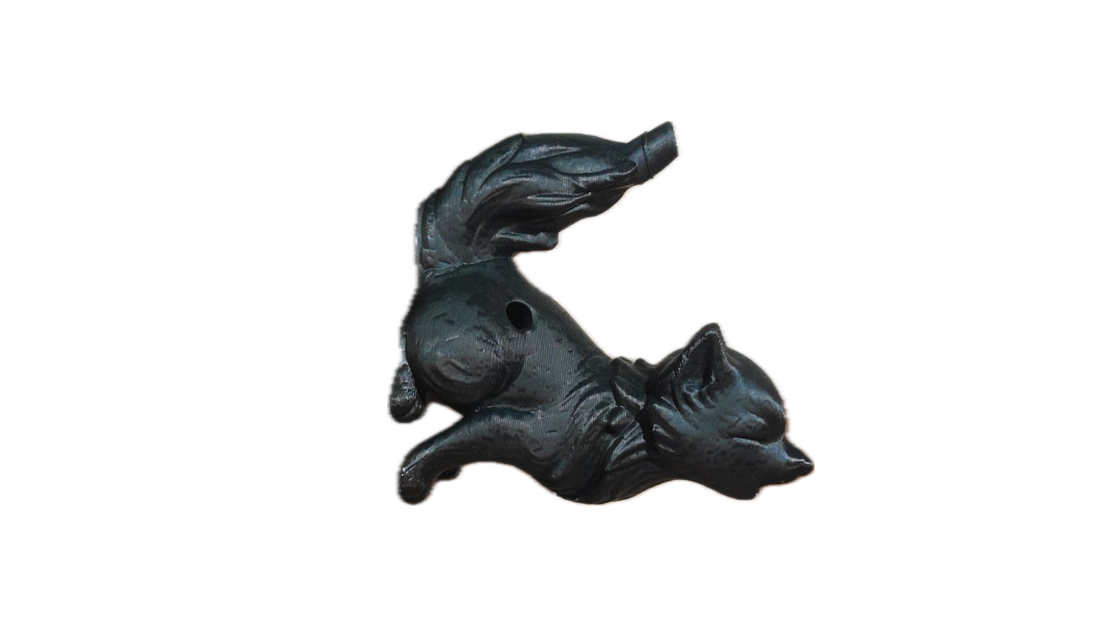 Miniatura 6 do modelo 3D Howling Baby Wolf
