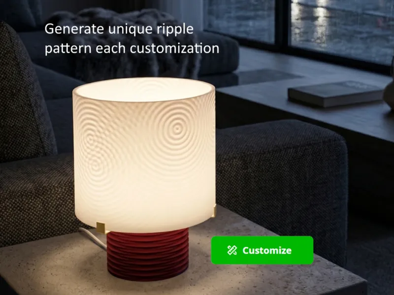 Ripple Lamp - Make it yours