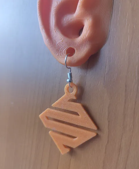 zig zag earring