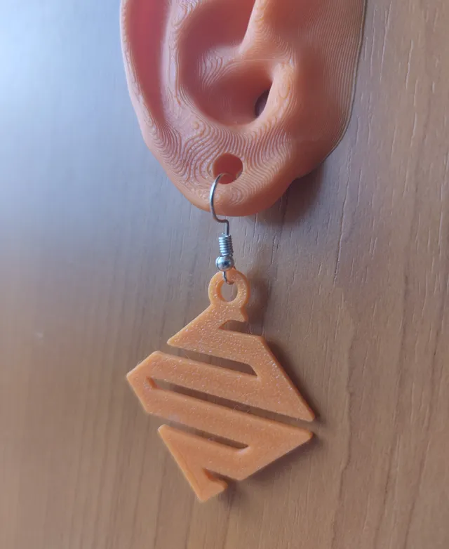 zig zag earring