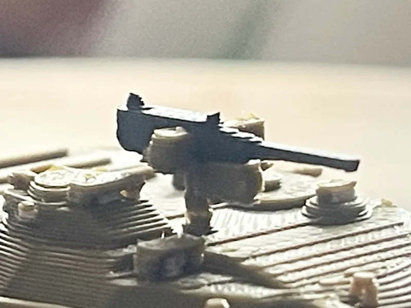 Type 74 Commander MG (Multicolor Included)