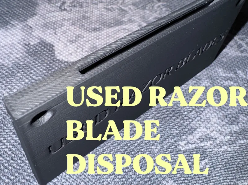 Used Razor Blades Disposal