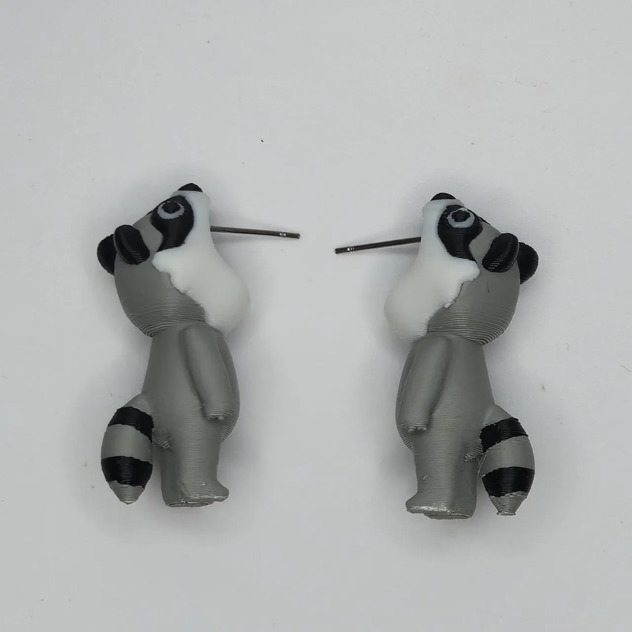 Raccoon Chomper Earrings view 2
