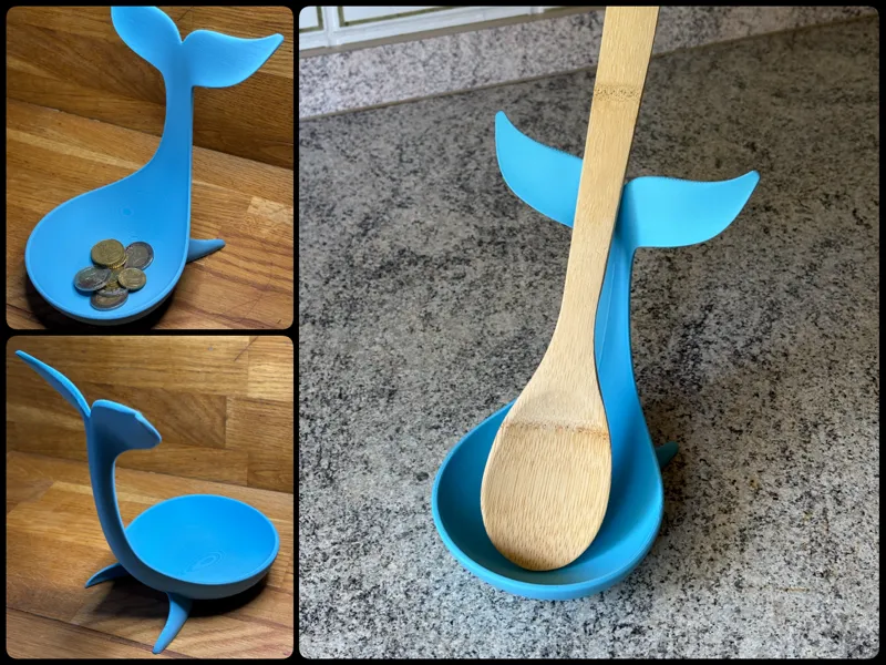Spoon holder - Small parts tray - Coin holder