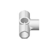 Raccords PVC en T, 4 et 5 voies — photo 2