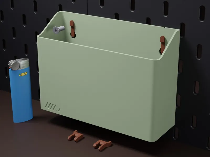 Wall Mounted Tool Box 4.1 – SKADIS Compatible