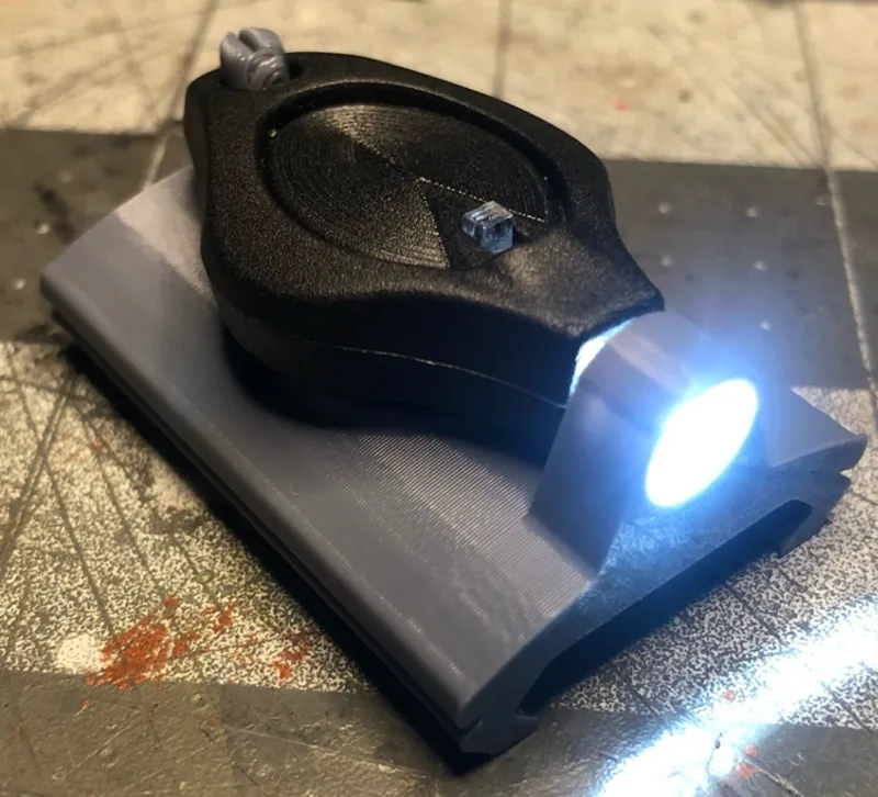 Photon Microlight rail mount