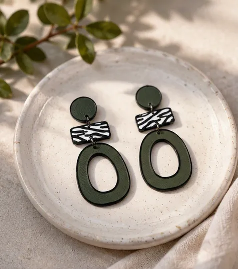 Pendientes Ovalados view 2