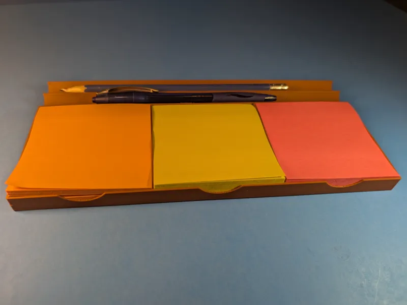 Post it note holder
