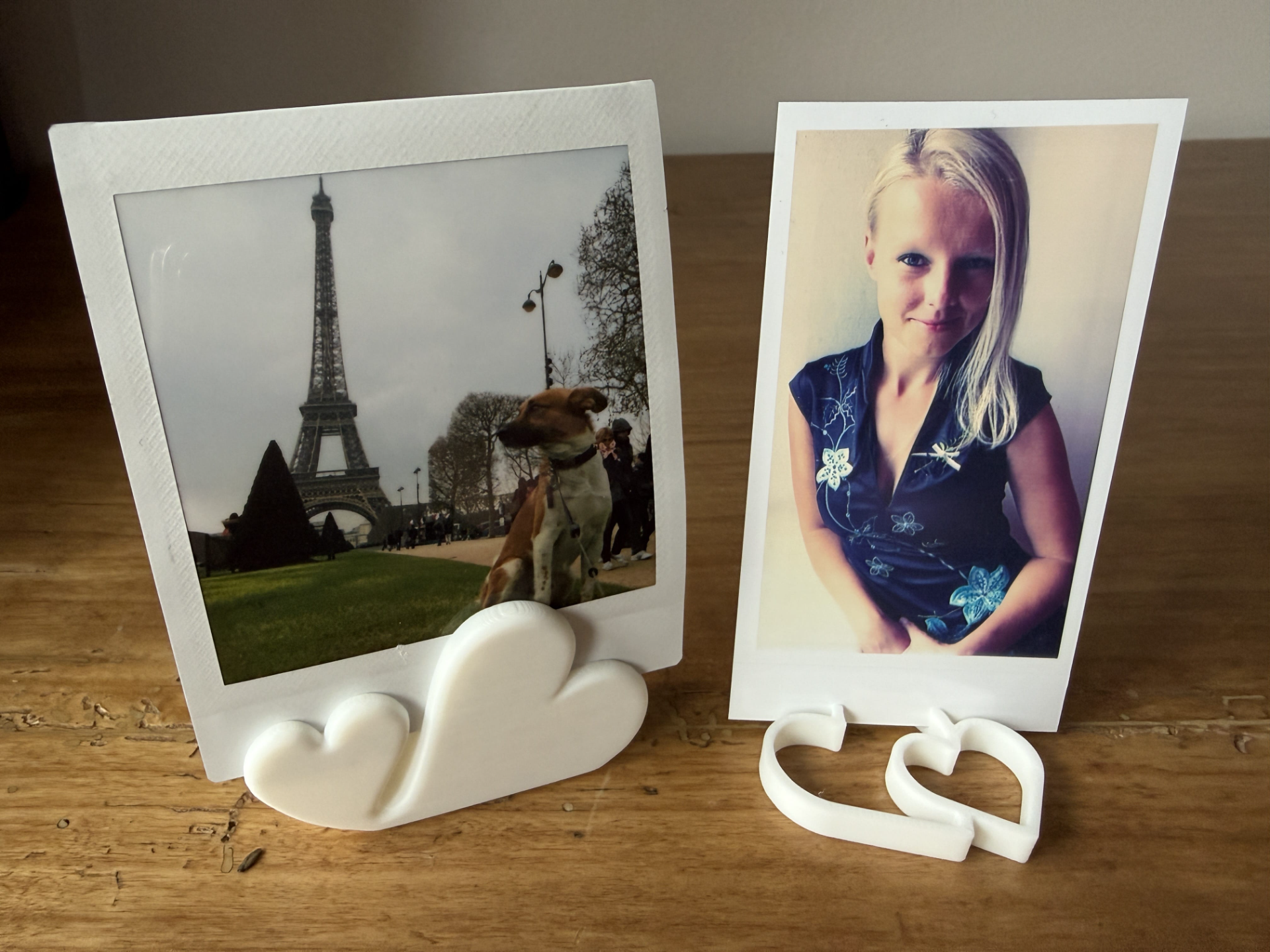 Valentines Heart Picture Frame, Instax Photo Stand