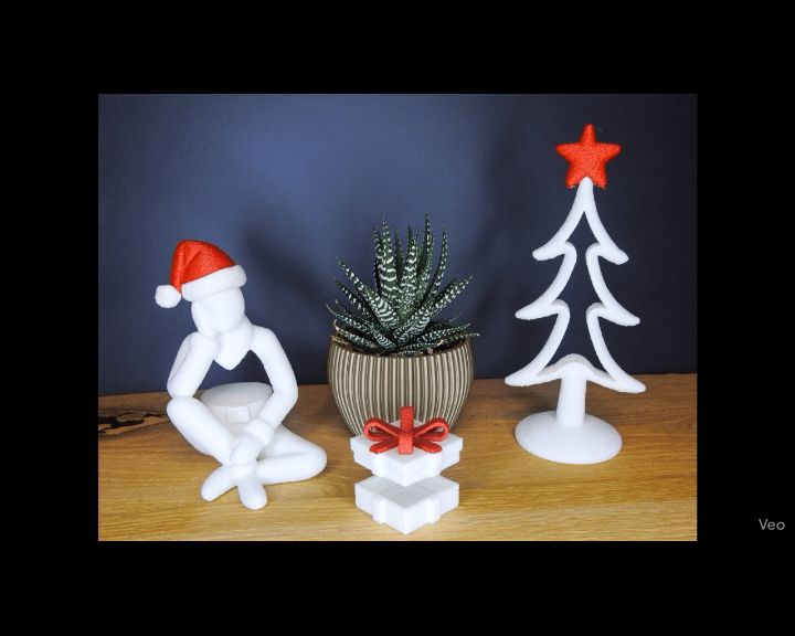 Xmas hollow figure set