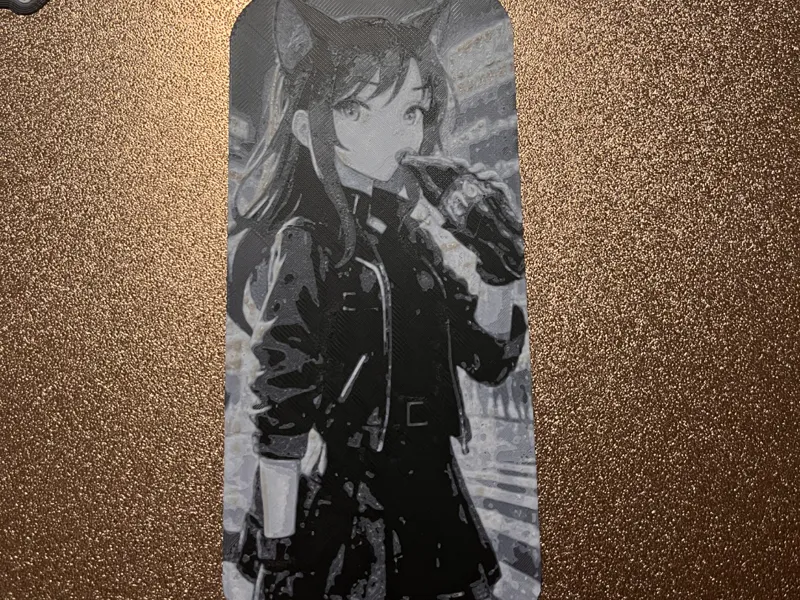 bookmark cat girl