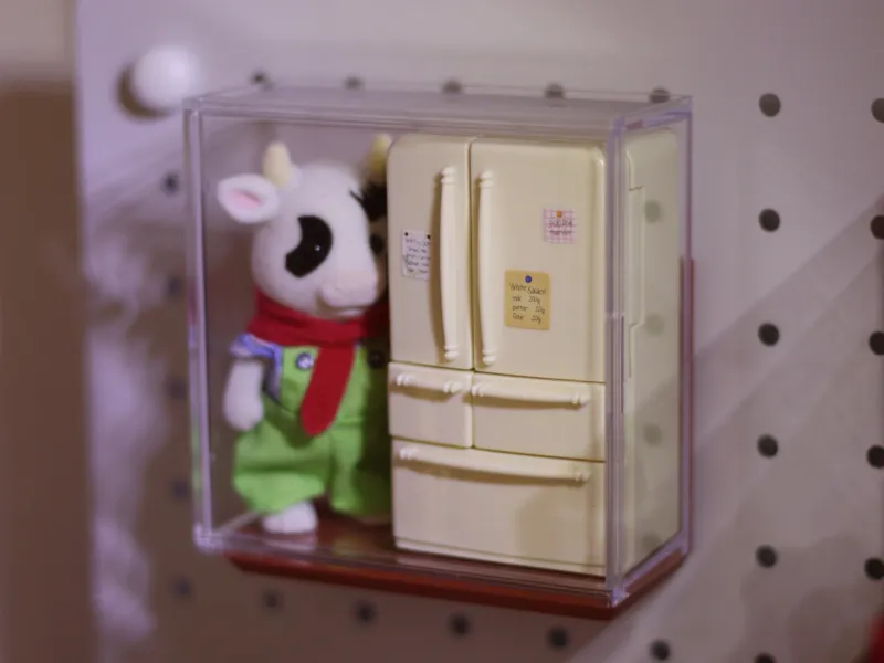 Pegboard Tray – Daiso Display Case Square
