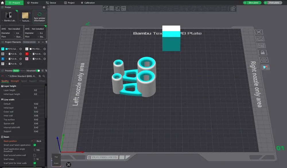 3d Printed Computer Riser Ultimate Laptop Riser Support Stand Adjustment - Free 3D Print Model ...