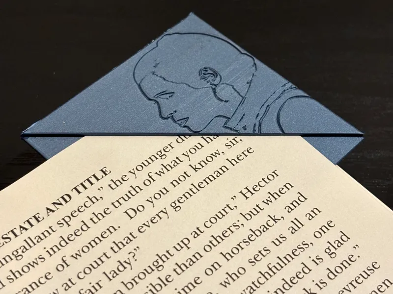 Corner Bookmark (Princess Leia)