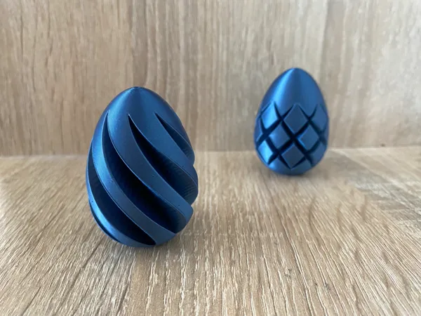 Œuf décoratif artistique de Pâques