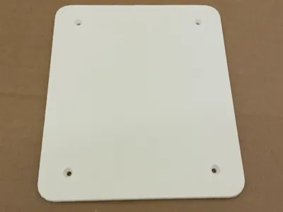 junction box lid 108x86 mm hole axis