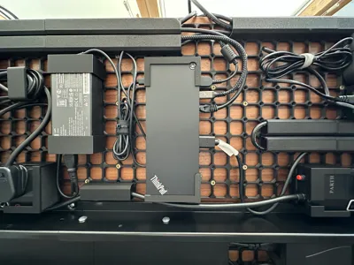 ThinkPad Dock + adaptor holder - opengrid