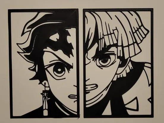 Tanjiro et Zenitsu (Demon Slayer)