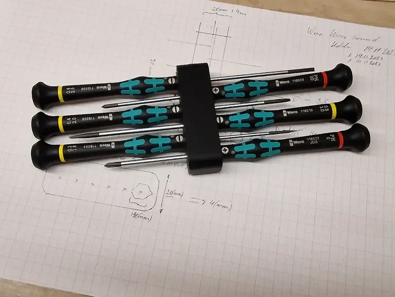 WERA Micro Screwdrivers holder