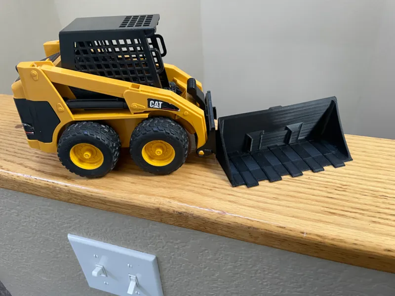 Bruder cat skid steer shuffle
