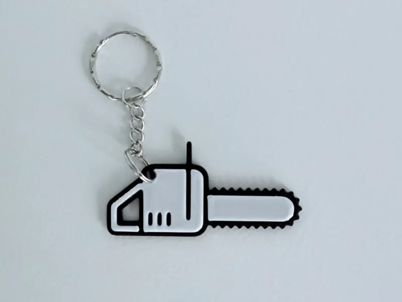 Chainsaw Keychain