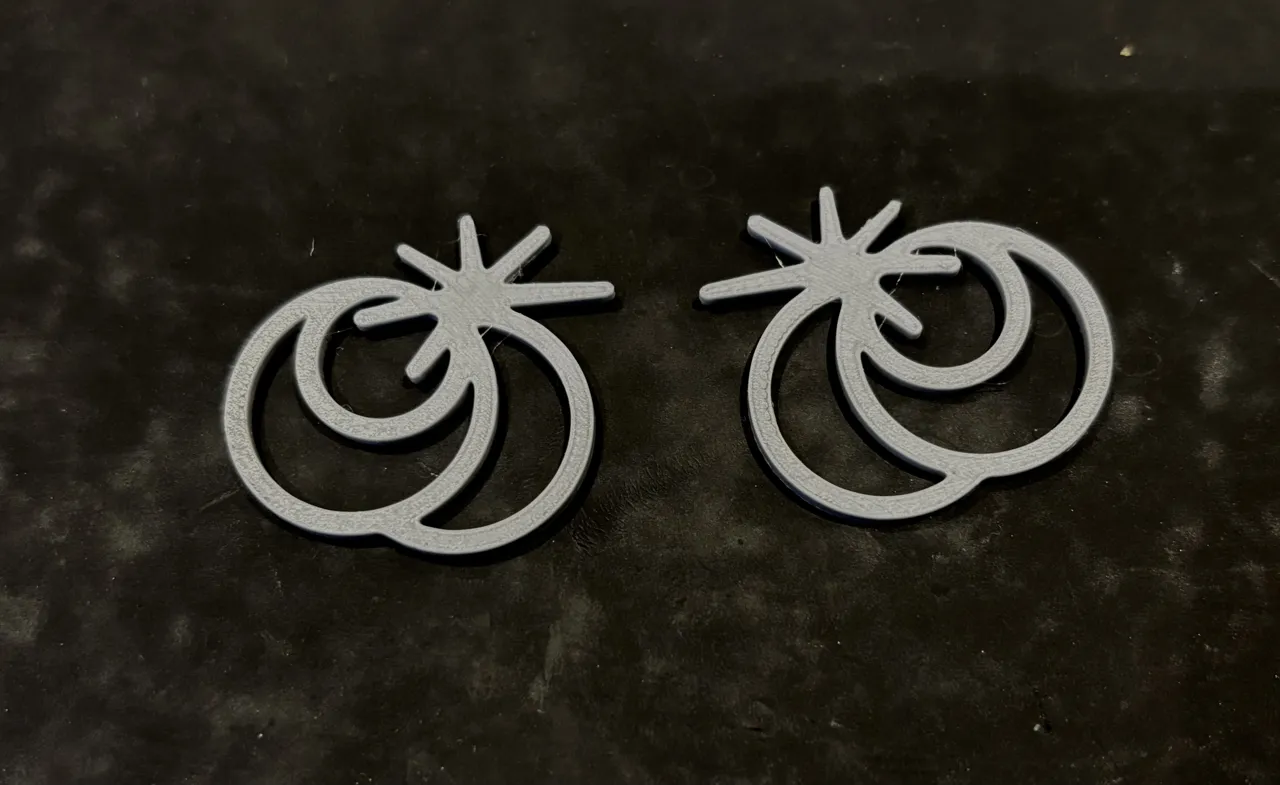 Glinda's Earrings - Wicked view 2