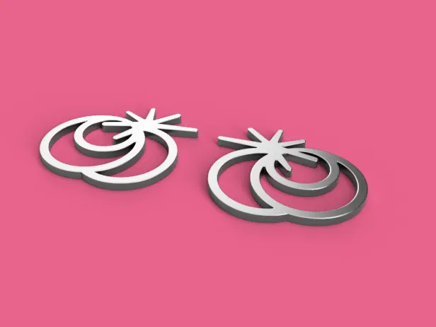 Glinda's Earrings - Wicked