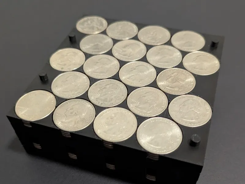 stackable coin trays USD