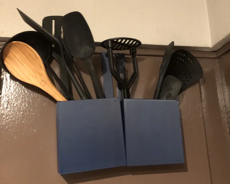 Kitchen Utensil Holder - Cabinet Hook