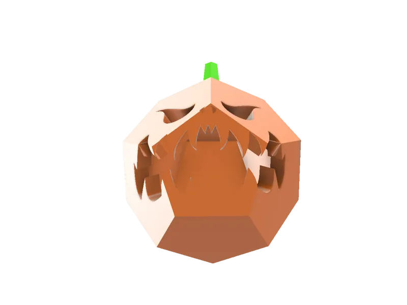 Decoracion de calabaza de Halloween