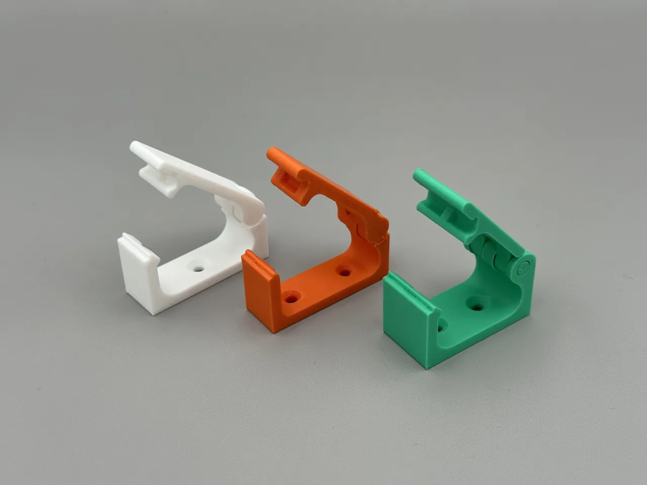 Under Desk Cable Clip (cable management) view 3