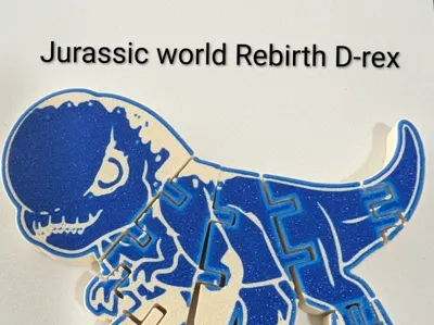 Jurassic world Rebirth flexi D-rex