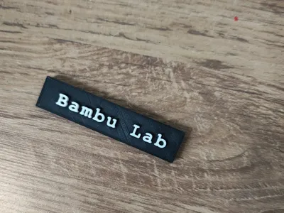 bambu lab badge