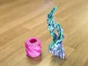 one color - 0.2mm layer, 2 walls, 0% infill