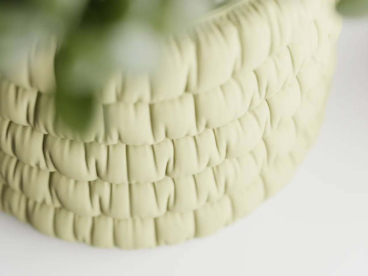 Inflated soft Cloth Planter Plant Pot Vase Series1 view 2