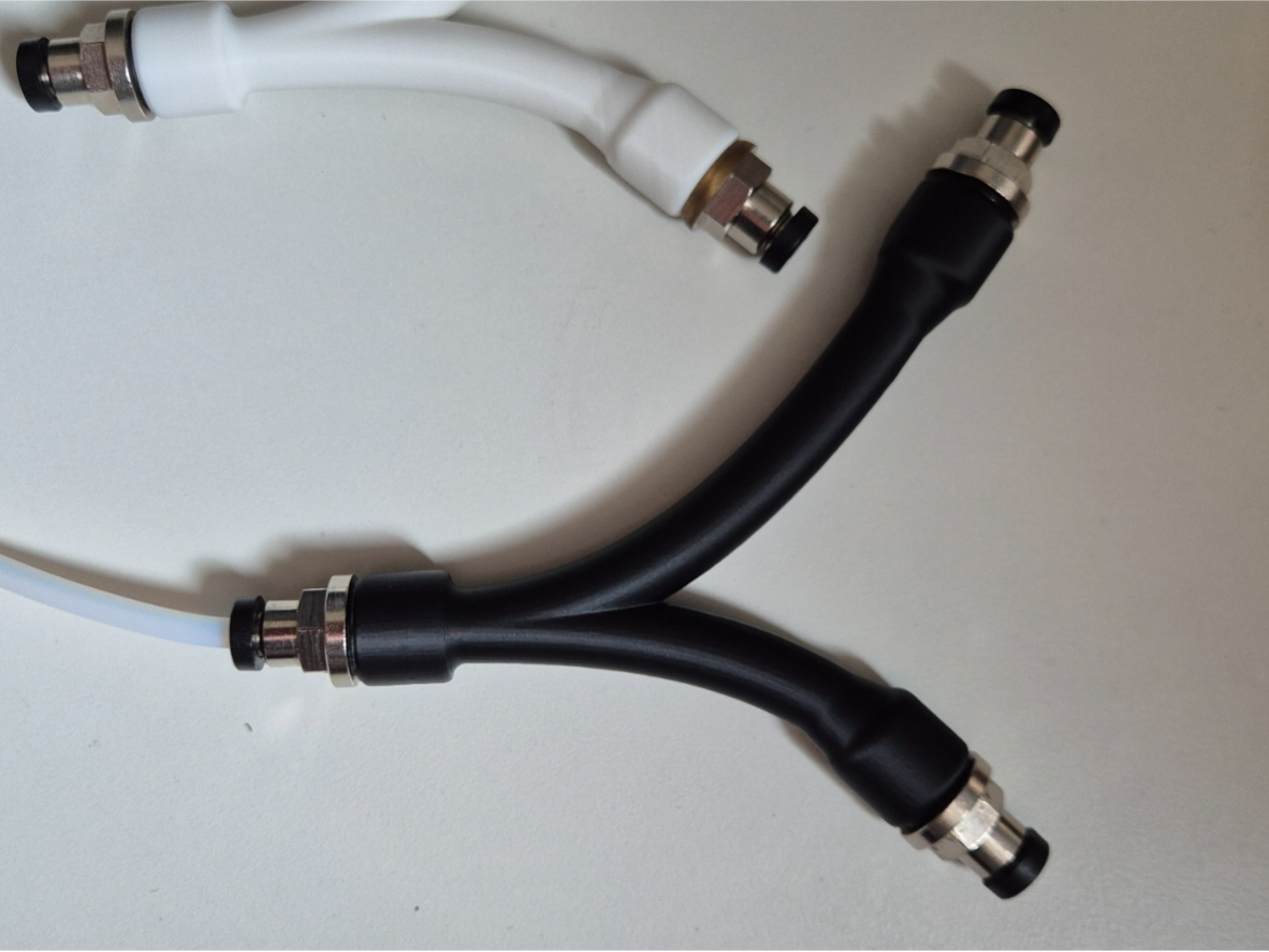 2-in-1 PTFE Adapter Tube Connector Filament