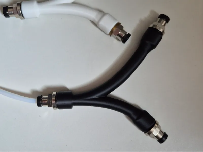 2-in-1 PTFE Adapter Tube Connector Filament