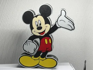 Micky Maus Lampe